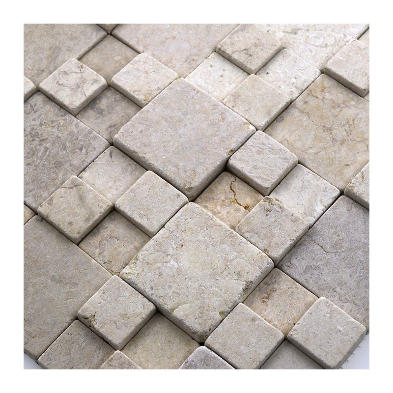 Travertine Mosaic Stone 3d Tile Prices