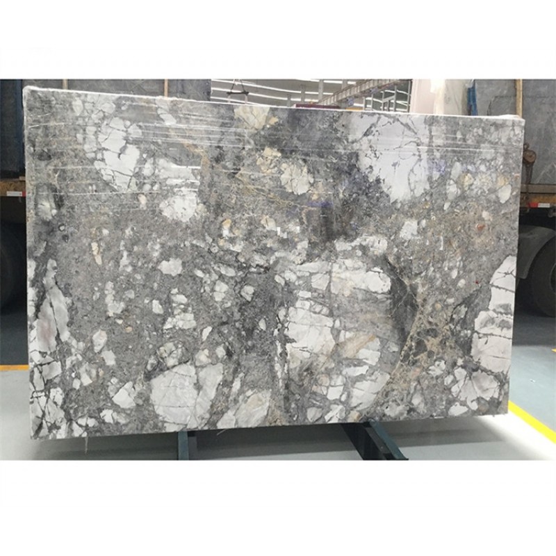 Wholesale Natural Polished Iceberg White Marble Slabs