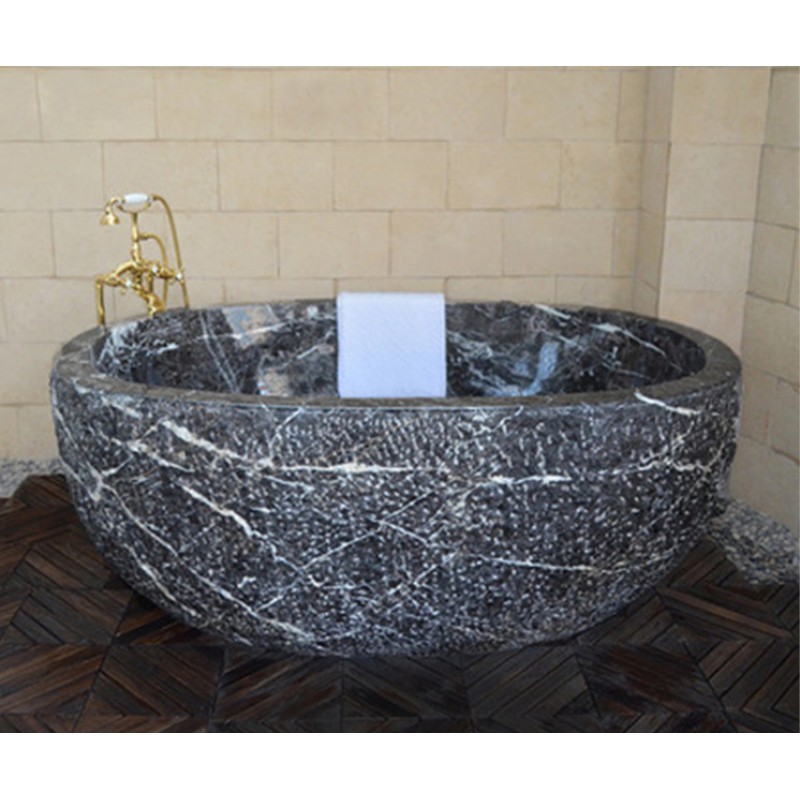 Cheap Laundry Custom Size Bathtub Marble Freestanding Tub