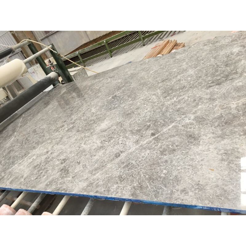 Cloudy Grey Marble Stone Big Slabs Tile Countertop