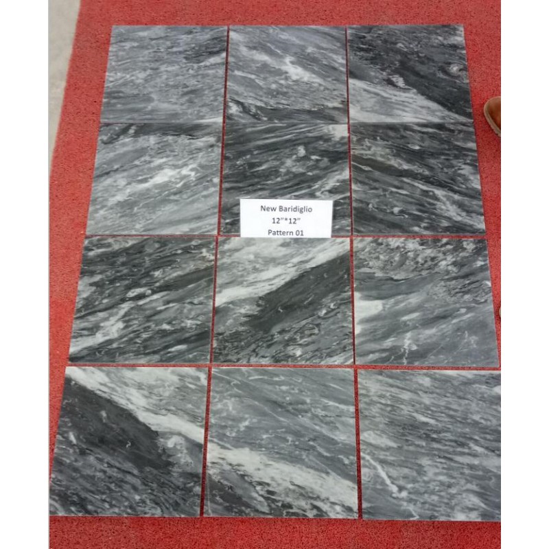 Hotsale Grey Marble Tile Italian Marble Bardiglio Grey Marble Tile