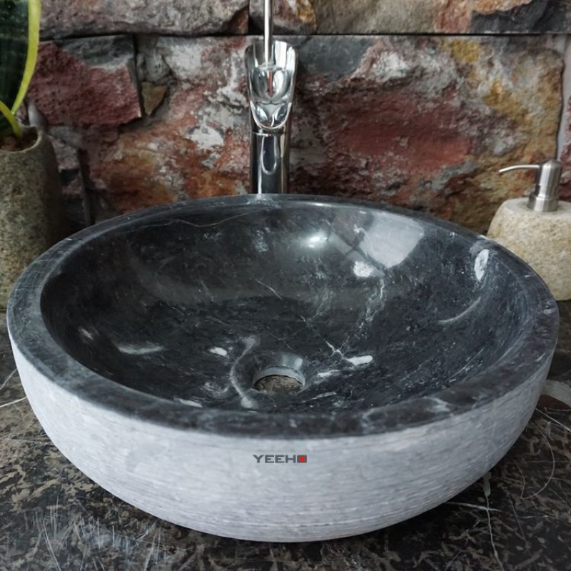 Polished Natural Stone Vanity Top Marble Wash Basin Price