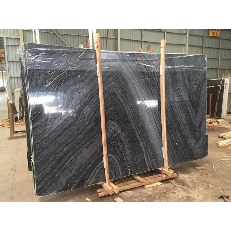 Wholesale Competitive Marble Slab Black Serpeggiante Marble Slab