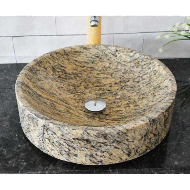 Colorful Granite Stone Outdoor Garden Sinks