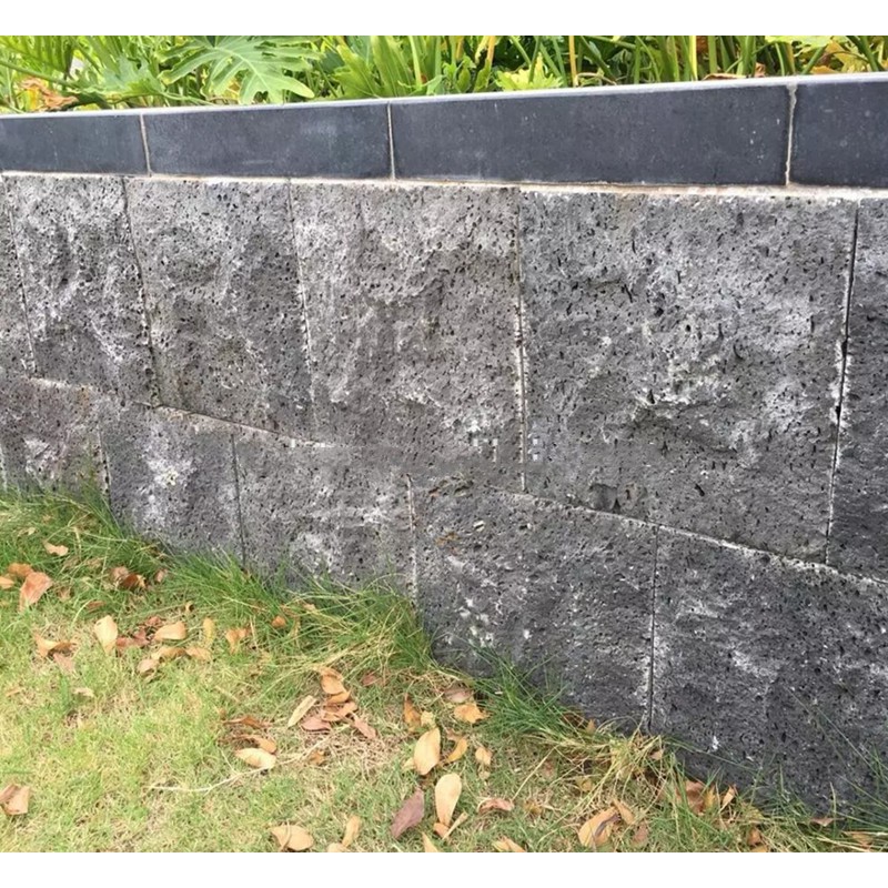 Volcanic Basalt Stone For Garden Wall Cladding