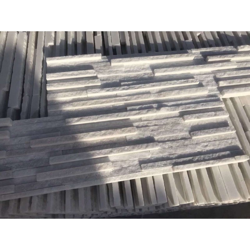 White Quartzite Beautiful For Both Indoor And Outdoor Wall Decoration