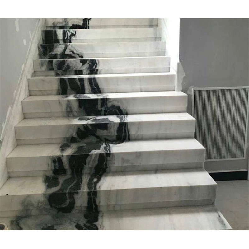 Best Panda White Marble Stair Step