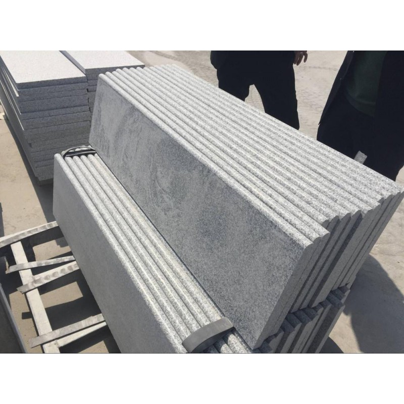 Exterior Stairs Using With Good Hardness G601granite Stair Tread