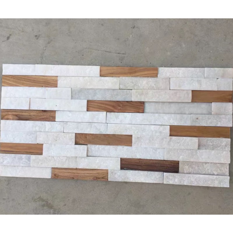 Quartz Stone Wall Tile/Wall Deco Stone Brick Wall