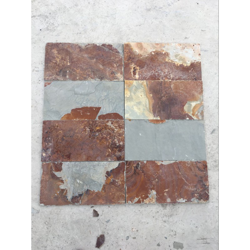 Rust Slate Parking Tiles Floor/ Flooring Tiles Designs