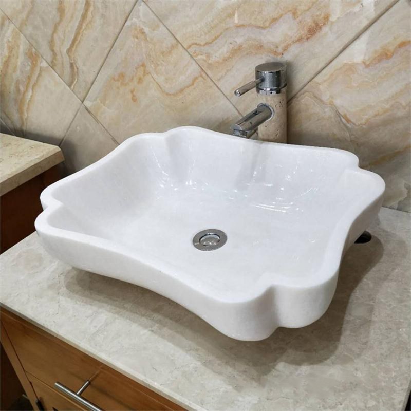 Supply Bathroom Sink Stone Wash Basin