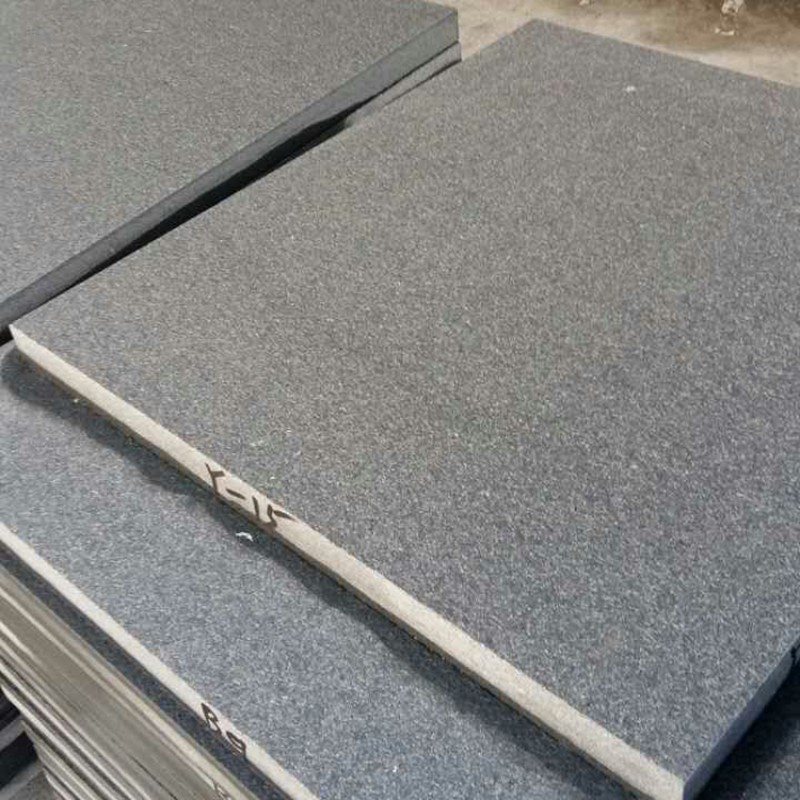 Absolute Black Shanxi Black Granite Block Stone Tiles