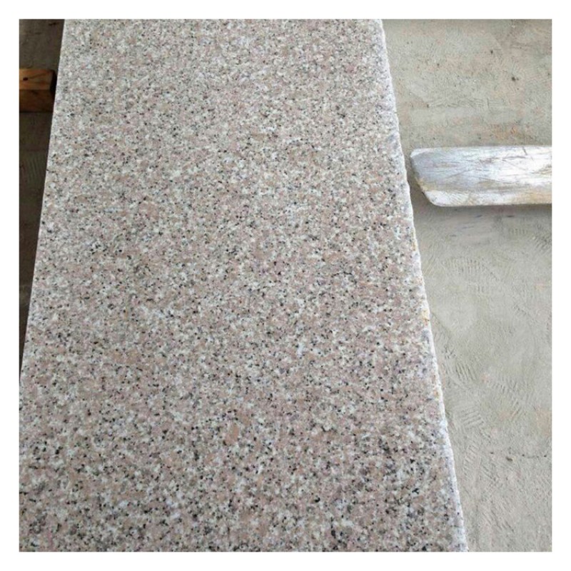 Cheap New G635 Pink Granite Flooring Tile Stairs And Riser