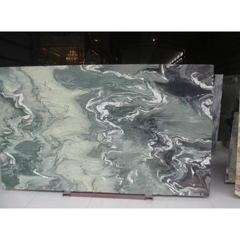 Chinese Landscape Green Onyx