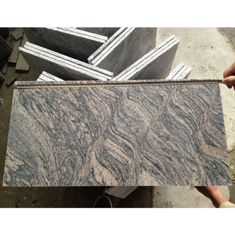 China Juparana Sand Wave Granite Tiles