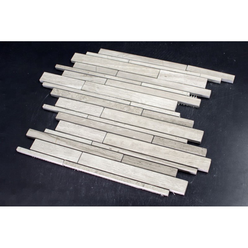 High Quality Strip Stone Marble Mosaic Tiles