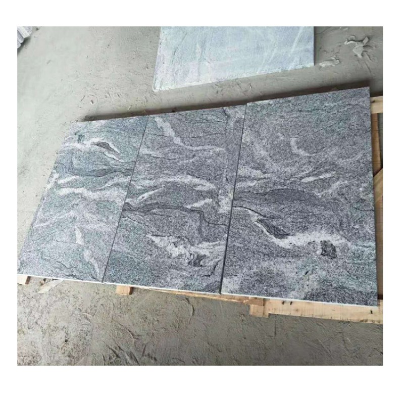 Misty Grey Granite Stone Exterior Wall Cladding