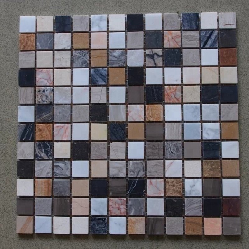 Mixed Color Stone Marble Mosaic