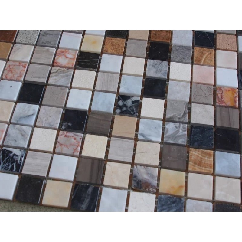 Mixed Color Stone Marble Mosaic