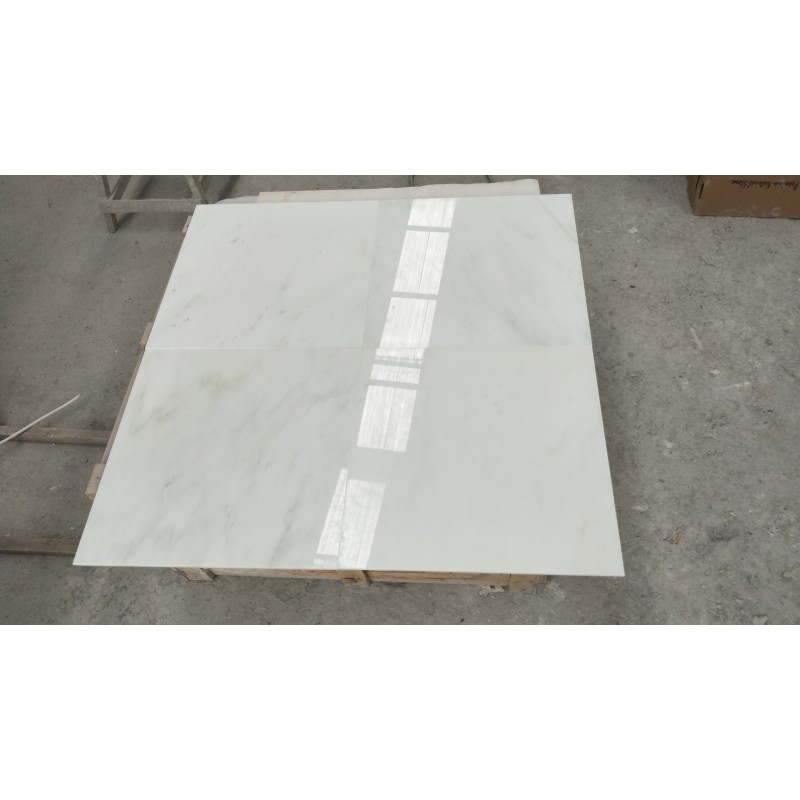 Popular China Factory White Marble For Interior Floor And Wall Polished New Danby White Marble Tiles