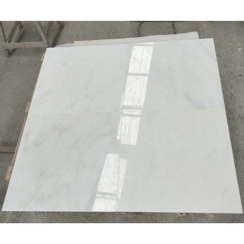 Popular China Factory White Marble For Interior Floor And Wall Polished New Danby White Marble Tiles