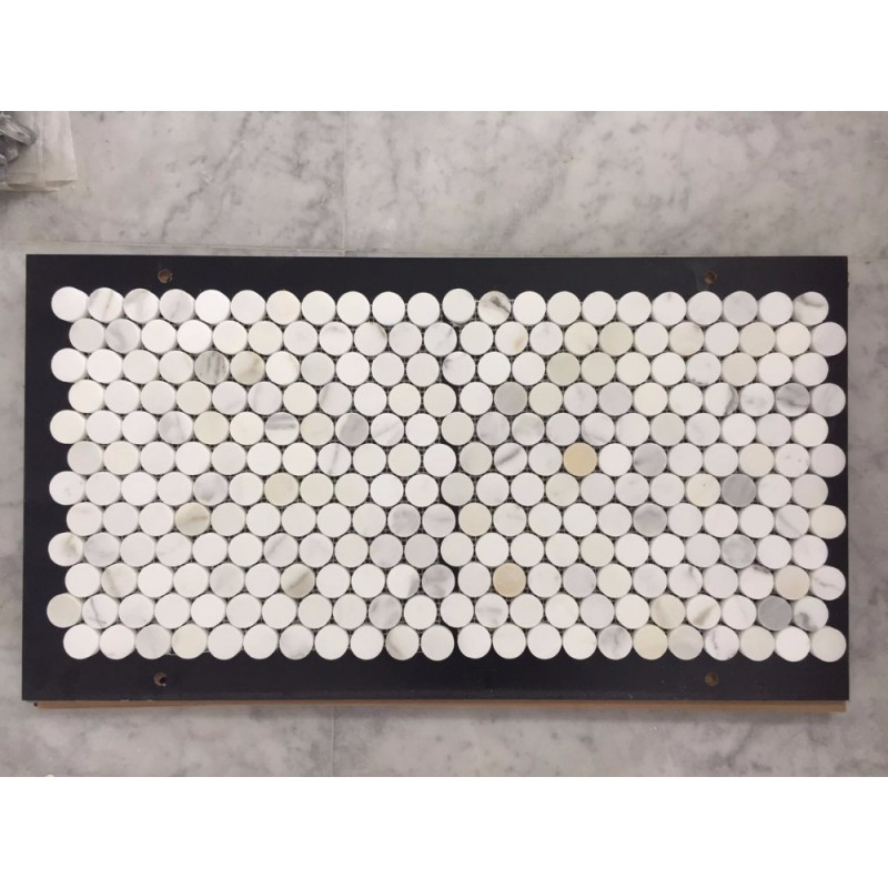 Xiamen International Stone Fair Marble Mosaic Tile