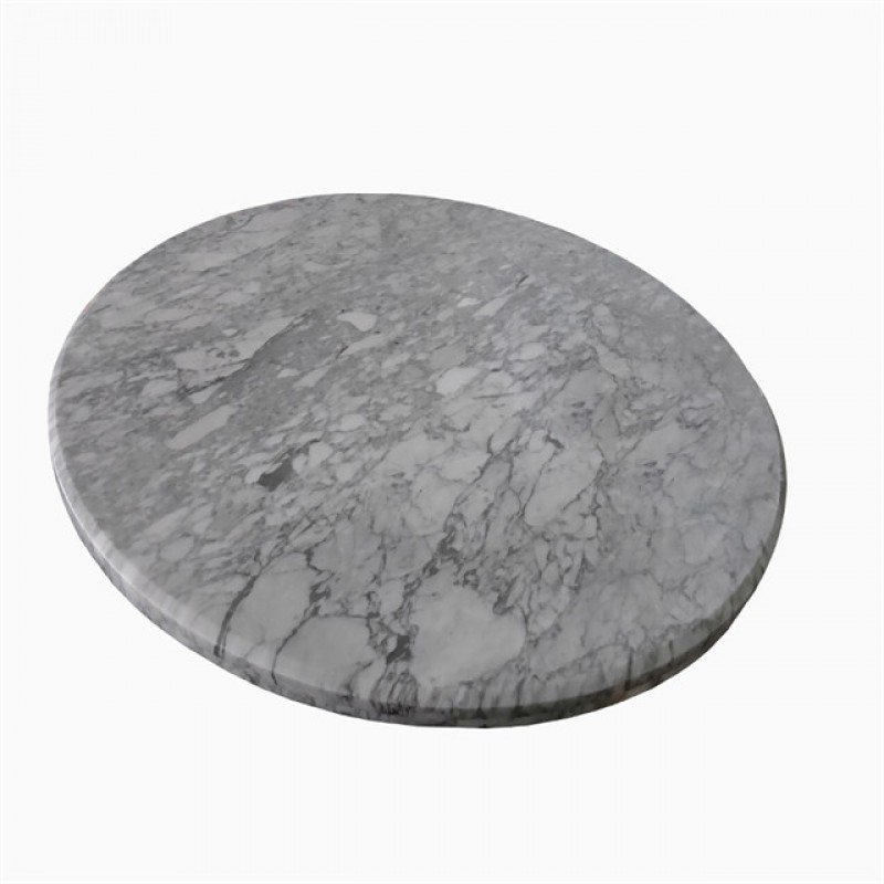 Prefabe Round Natural Marble Table Top