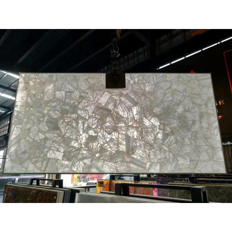 White Quartz Stone Slab Table Top Price