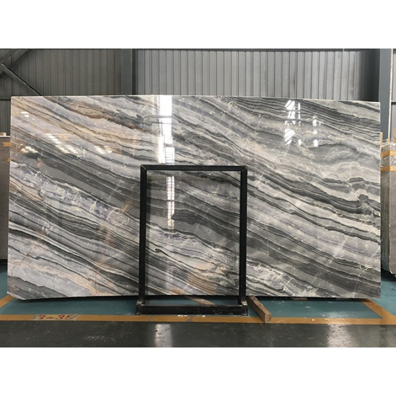 Chinese Factory Good Price Marble Flooring Designs  Palissandro Exotic Marble Slab