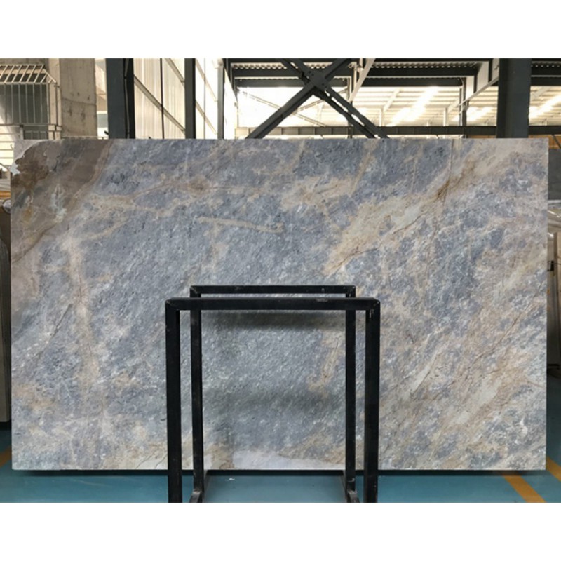 Natural Beautiful Marble Slab Polished Surface Purple Light Series Exotic Marble