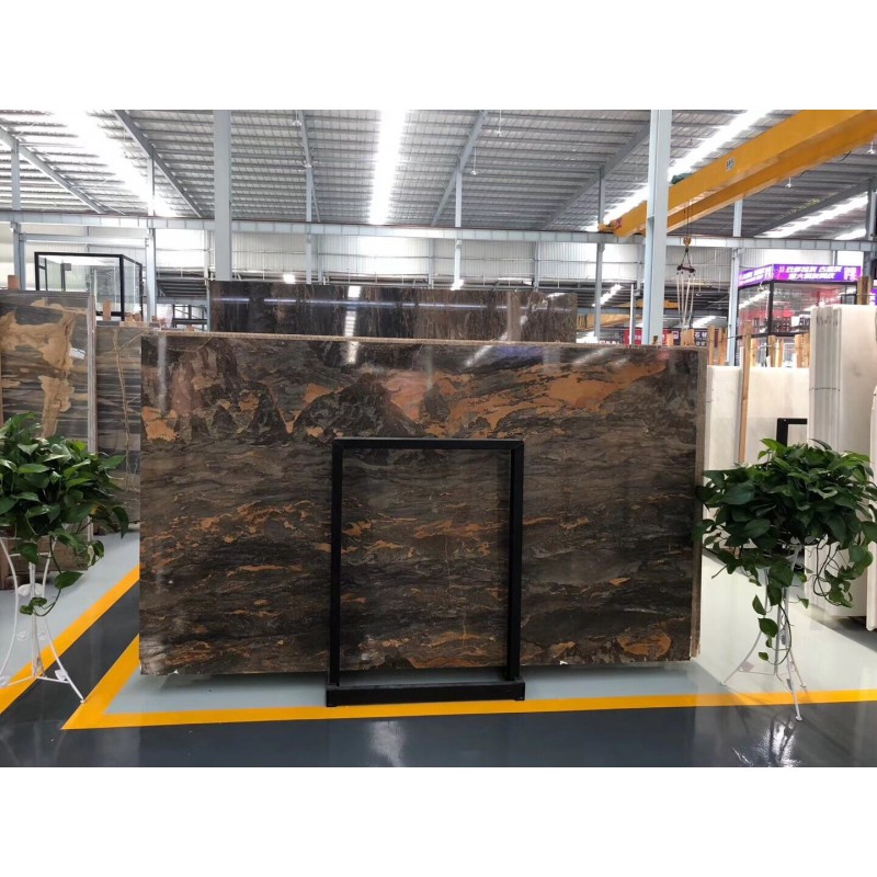 Andes Black Landscape Marble