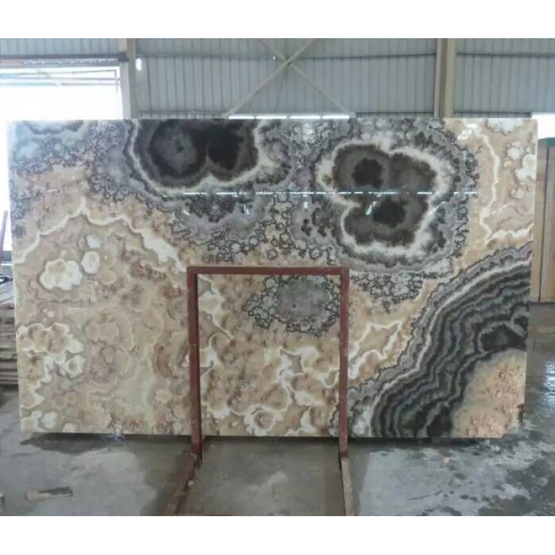 Golden Black Onyx Marble For Building