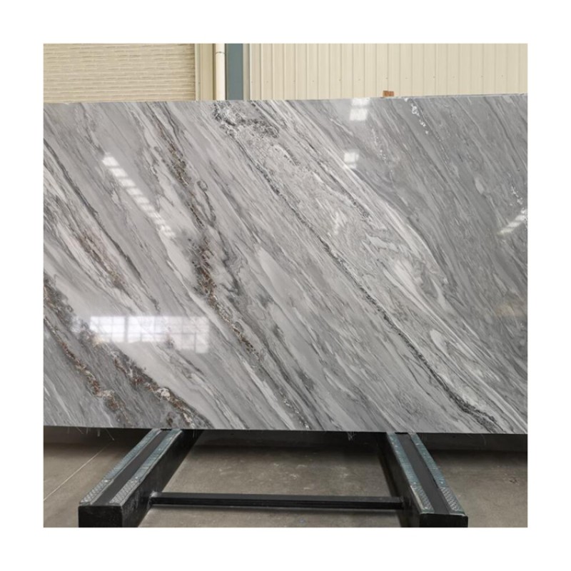 Good Quality Palissandro Bronzo Blue Marble Tiles Slab