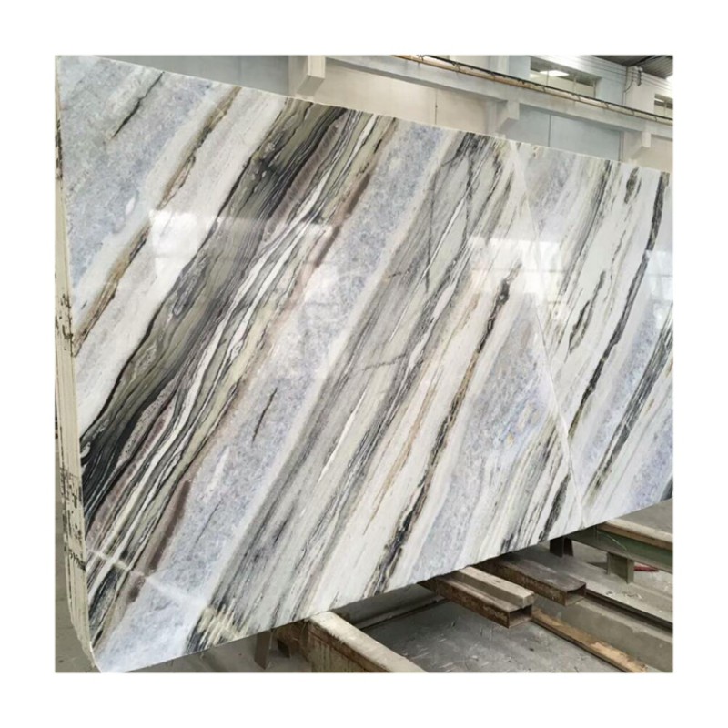 Good Quality Blue River Palissandro Blue Marble  Tiles Slab