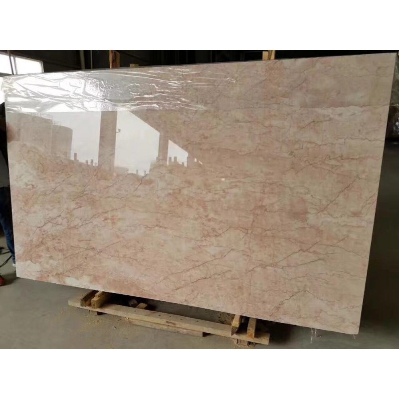 Tea Rose Marble Slabs For Bathroom Design