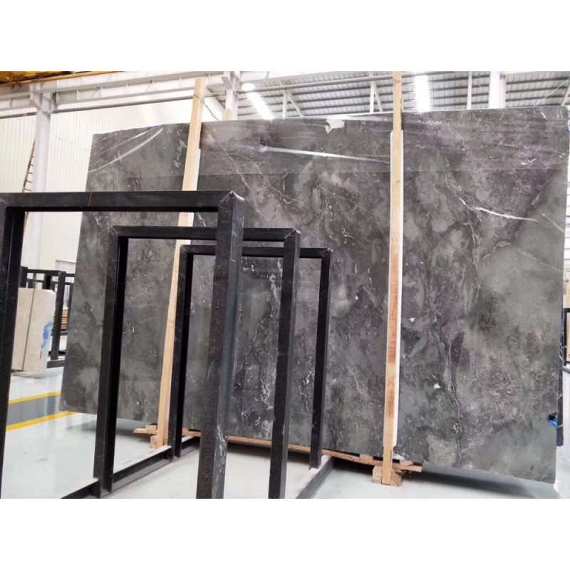 Popular Color Romantic Grey Marble Slab