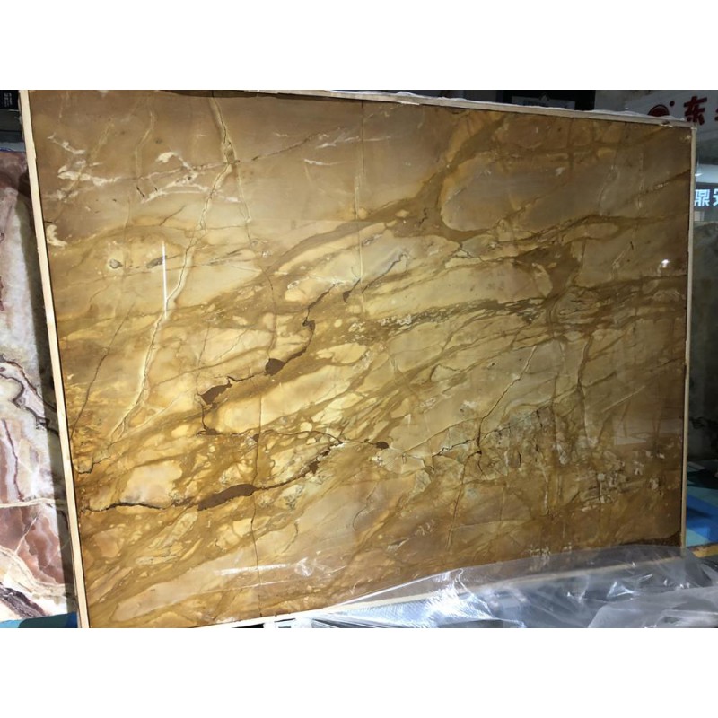 Italy Luxury Giallo Siena Marble Floor Tiles Price