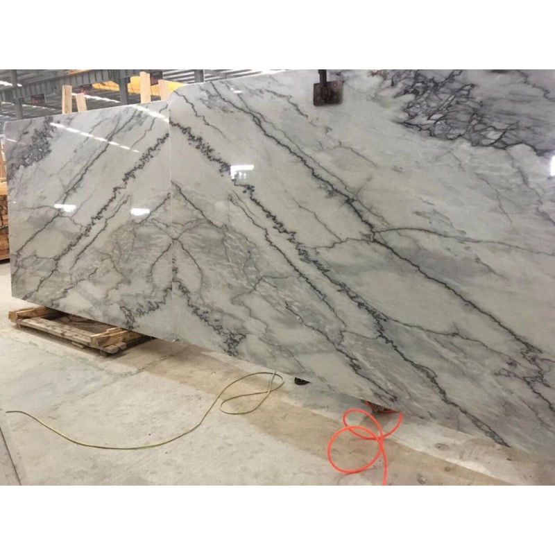 Light Carrara Grey Marble Tile