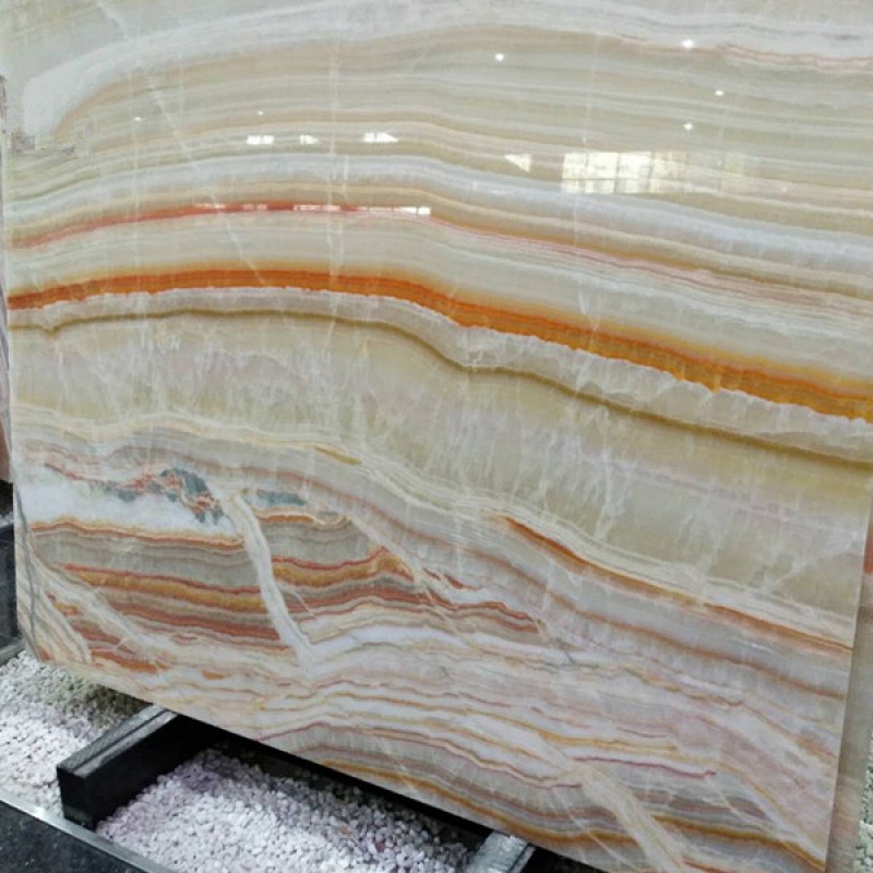 Translucent Multicolour Onyx Wall Panel Slab FOB Reference Price:Get Latest Price