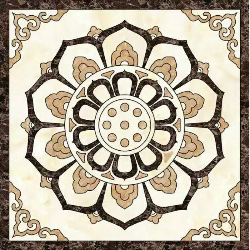 Round Floor Mosaic Medallion