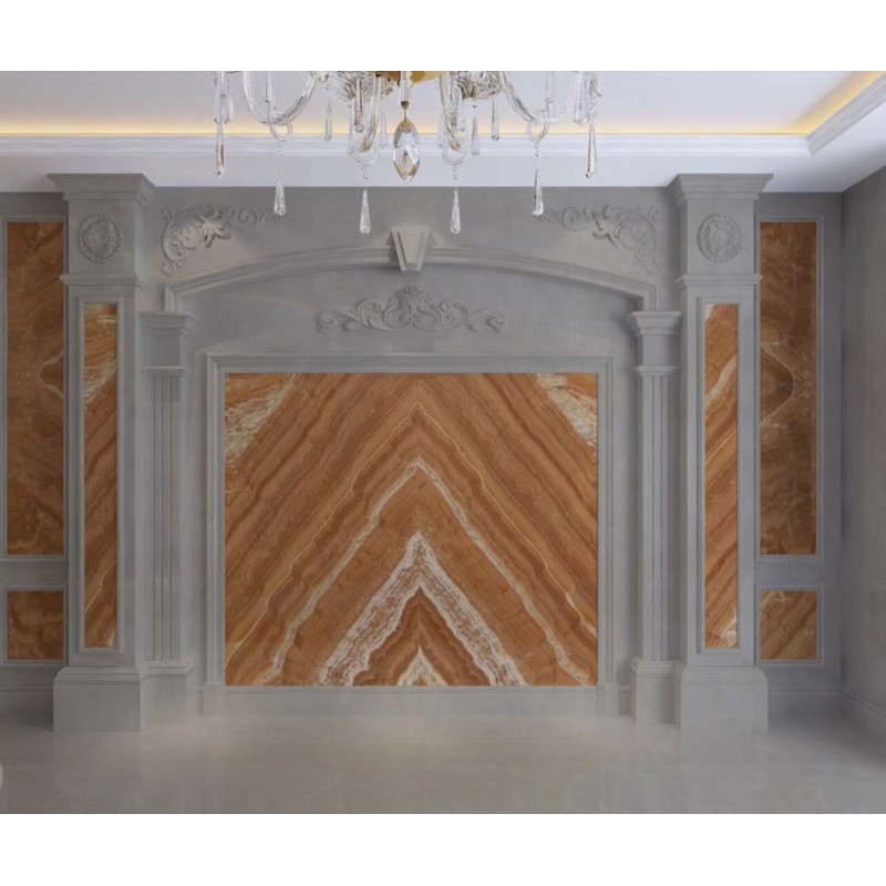 Yellow Peacock Onyx Marble Tiles Prices