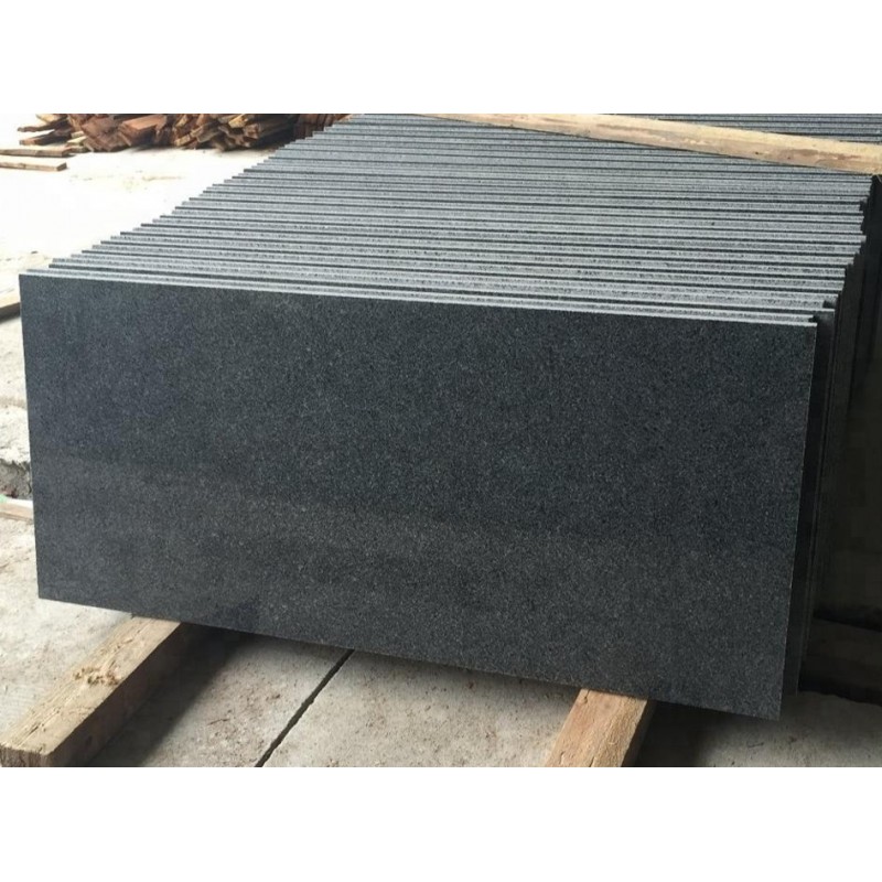 Chinese G654 Padang Granite Black Natural Stone Tiles Polished