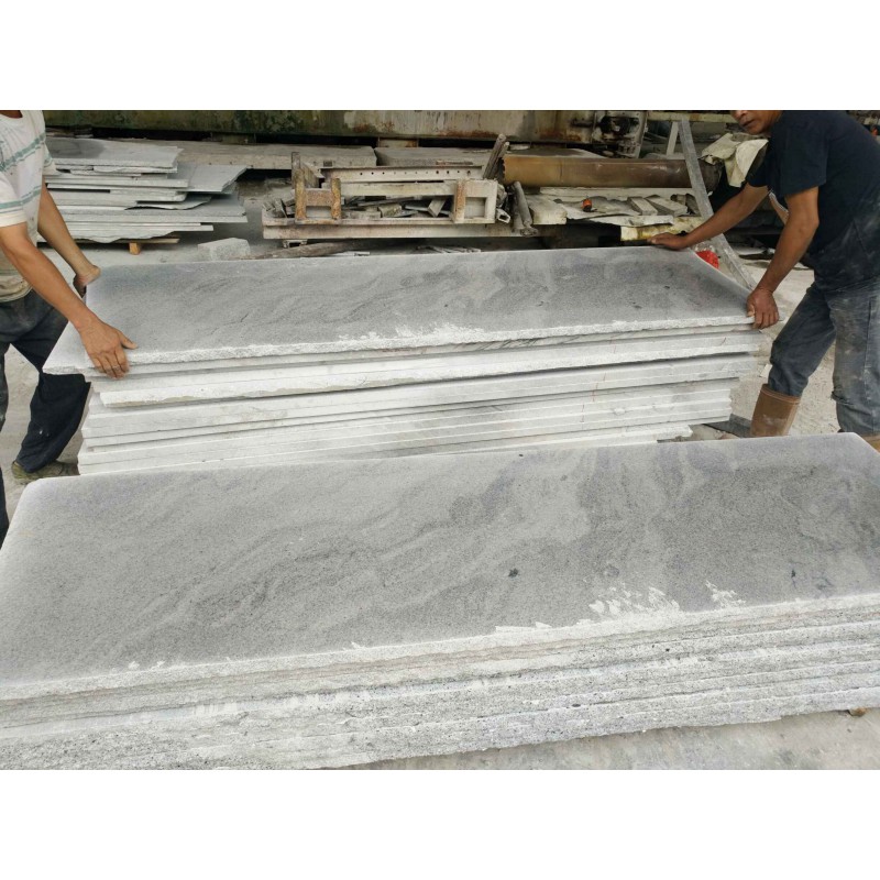 Popular China Viscont White Granite Stone Tiles