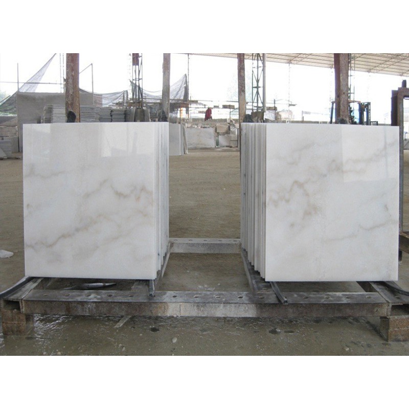 China Guabgxi White Marble Floor Tiles