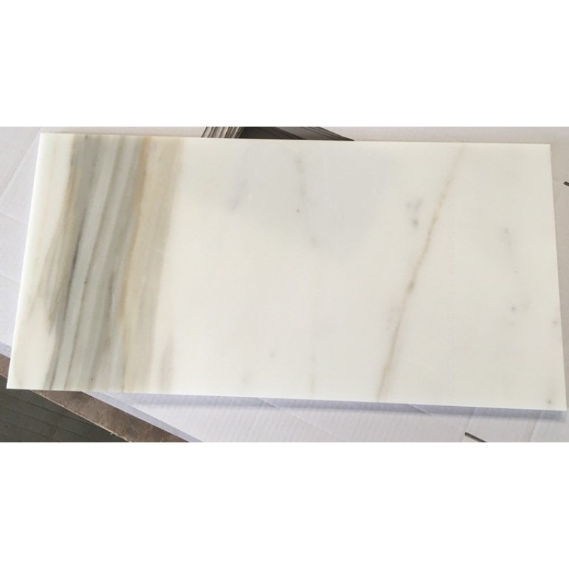 Italy Calacatta White Marble Tile Price