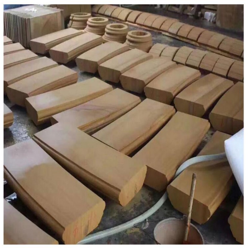 China Yellow Sandstone Building Blocks