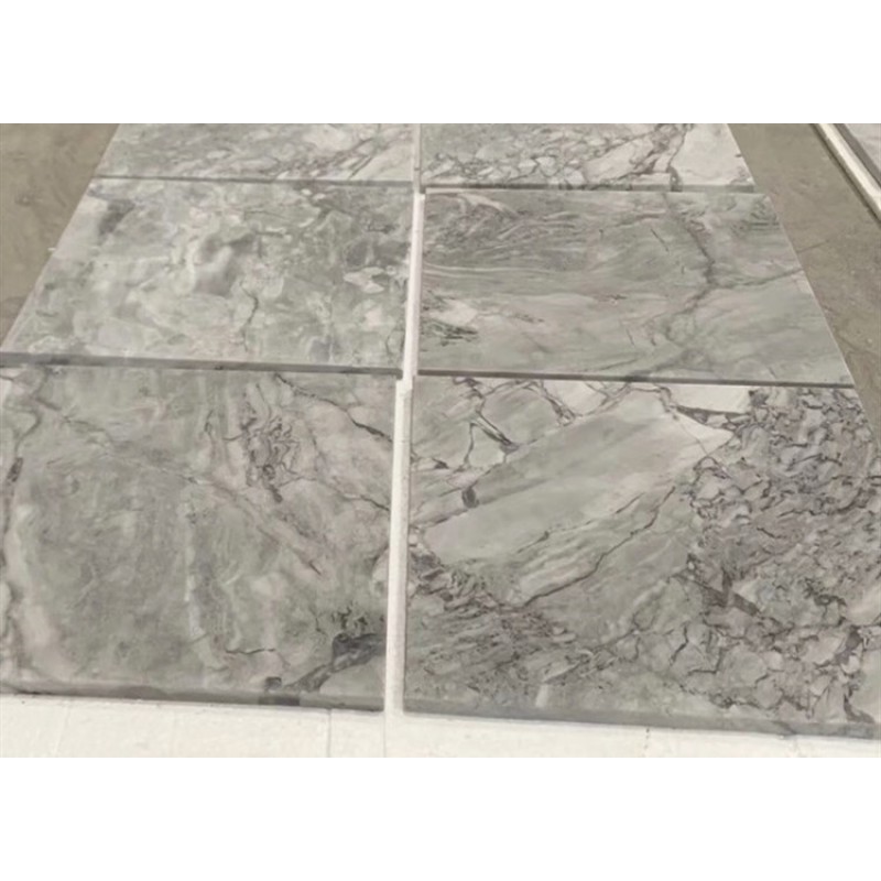 Green White Natural Marble Tiles For Floor & Wall