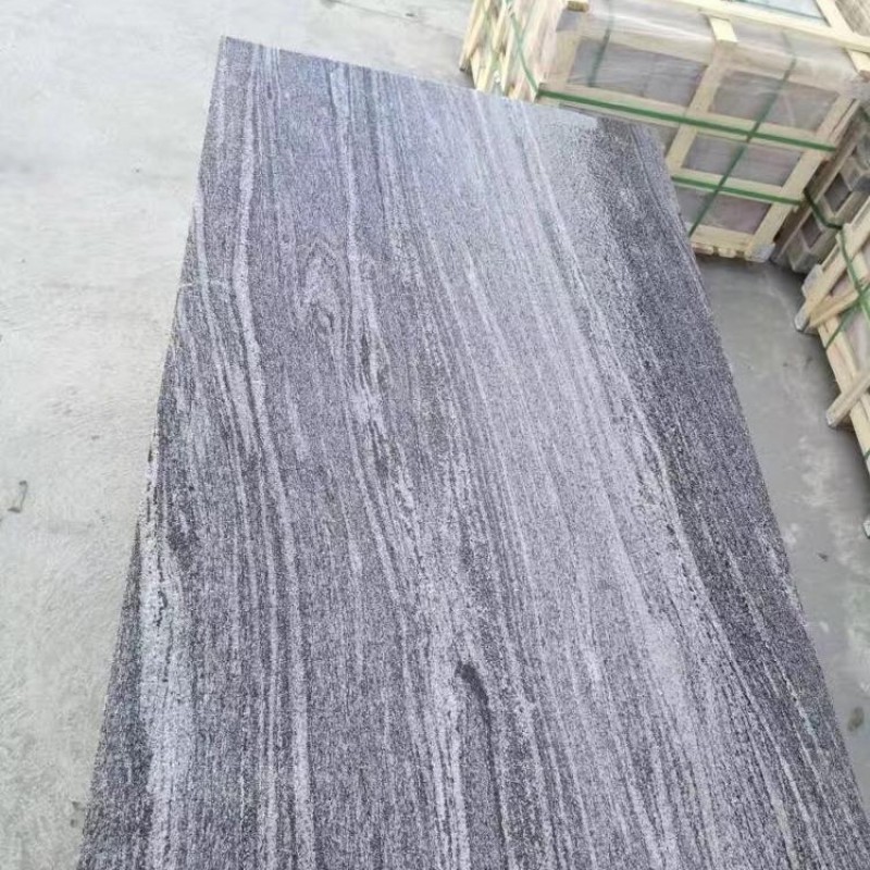 New Nero Santiago Black Brey Granite Tiles