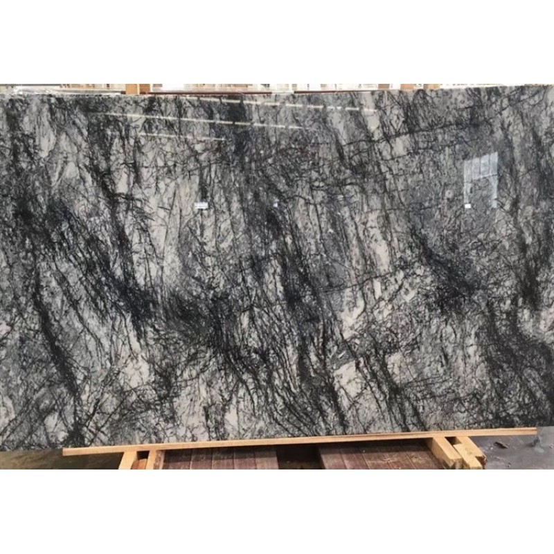 Brazilian Snow Black Marble Wall & Flooring Tile And Slab