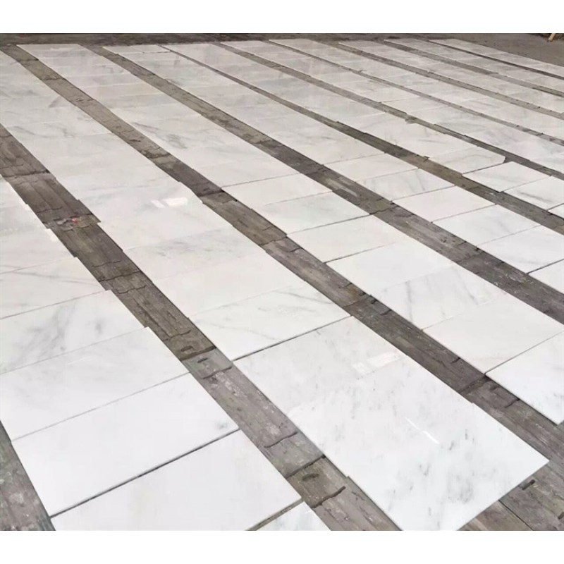 Chinese Oriental White Dongfang White Marble Tiles For Floor And Wall